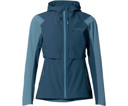 Pyöräilypaita Vaude Moab Zip-Off Jacket Women Dark Sea Uni